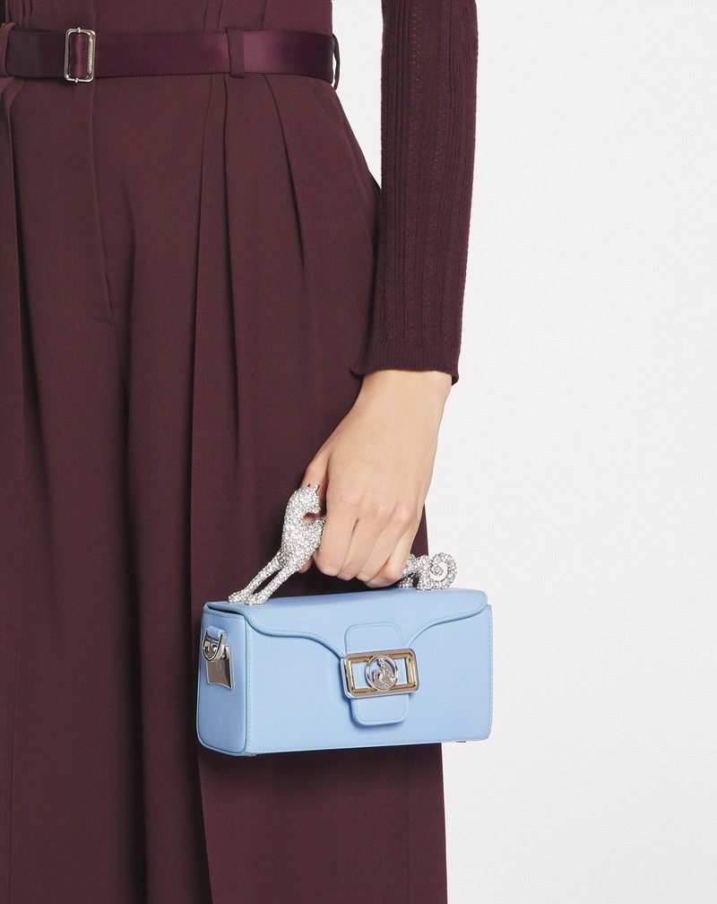Lanvin NANO PENCIL CAT LEATHER BAG outlook