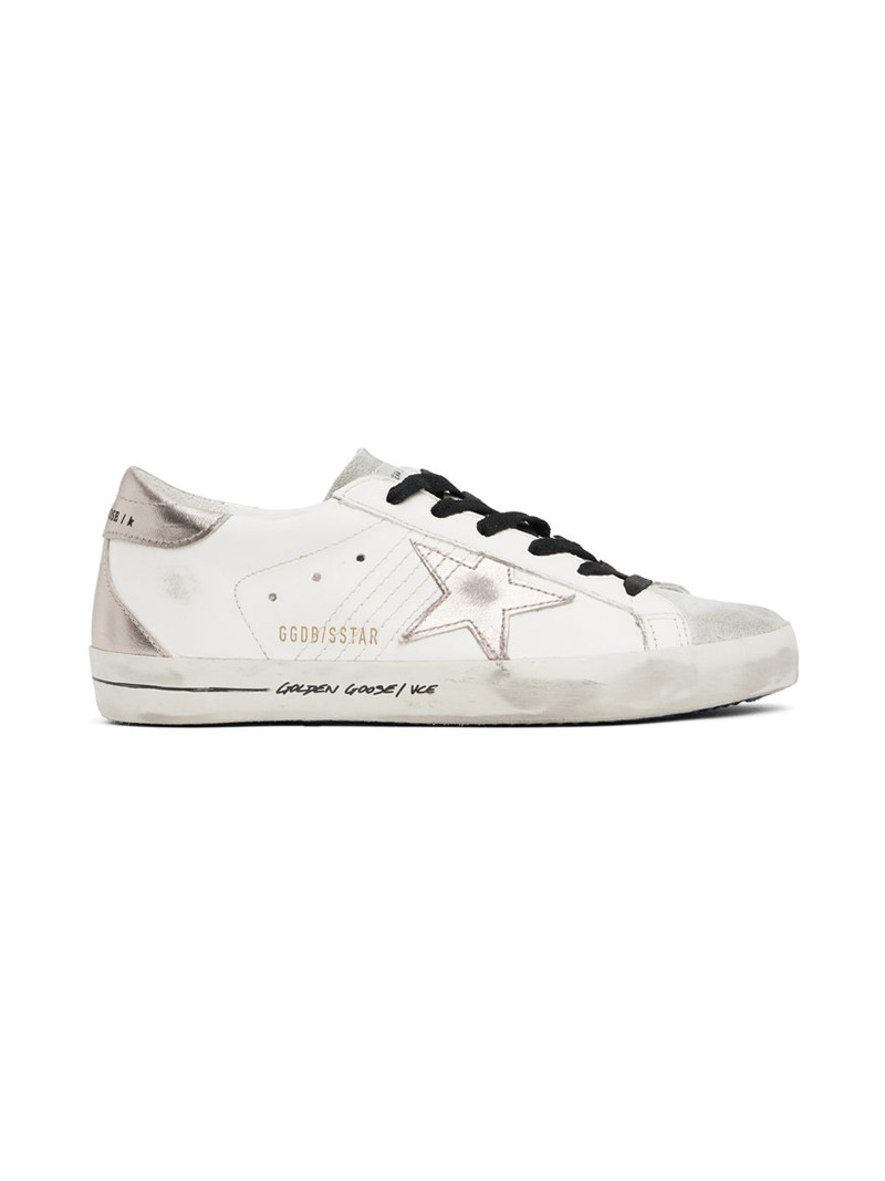 White Super-Star Sneakers - 1