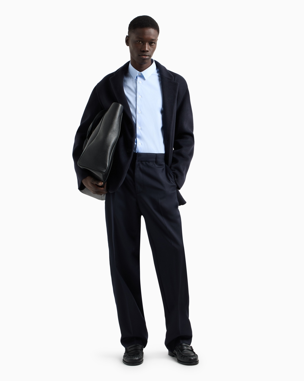 LIGHTWEIGHT VIRGIN WOOL-BLEND TWILL CHINOS - 2