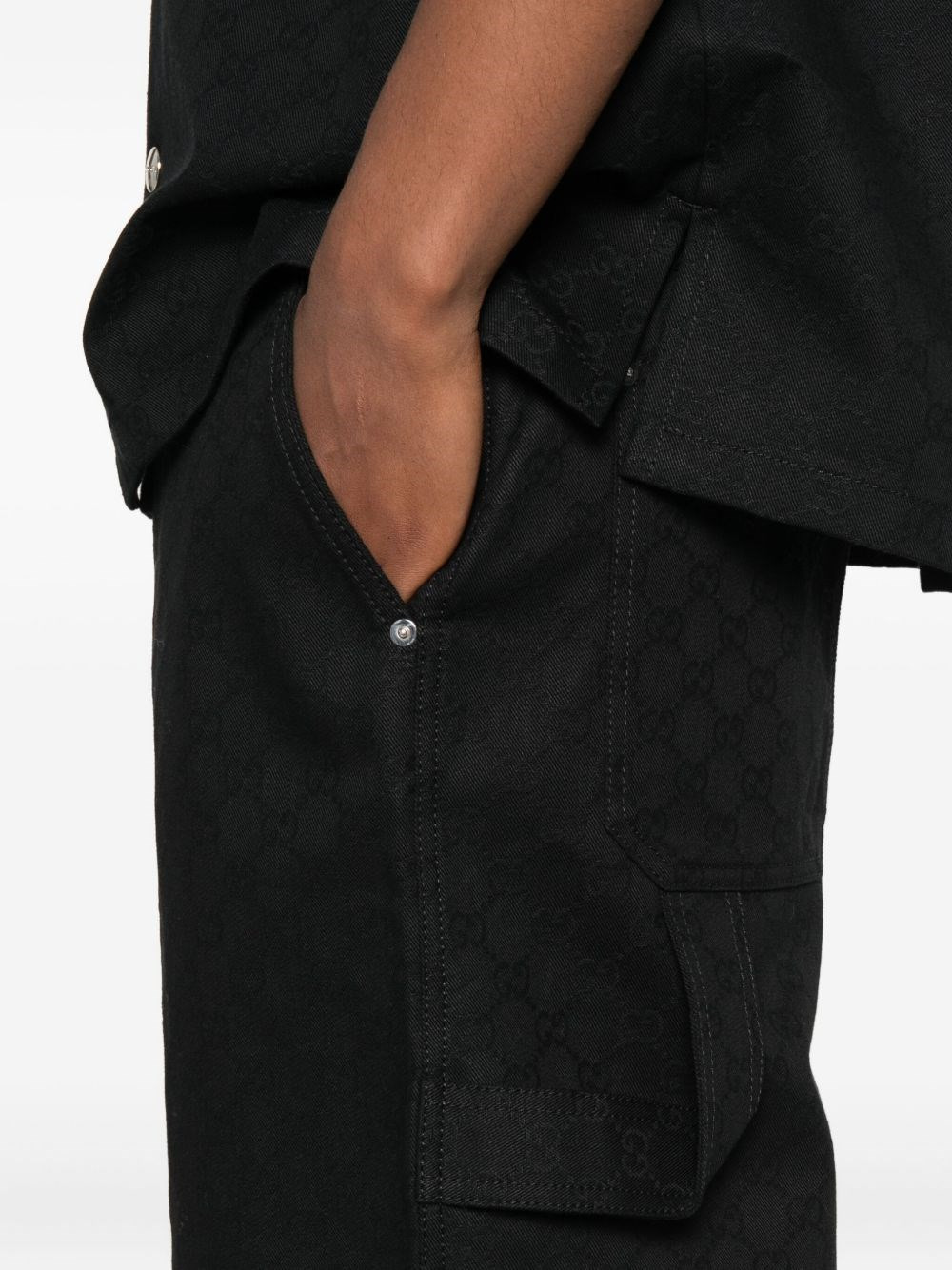 GG canvas Bermuda shorts - 3