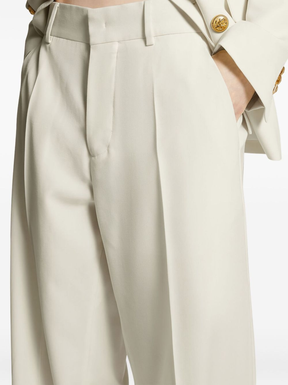pleated trousers - 4