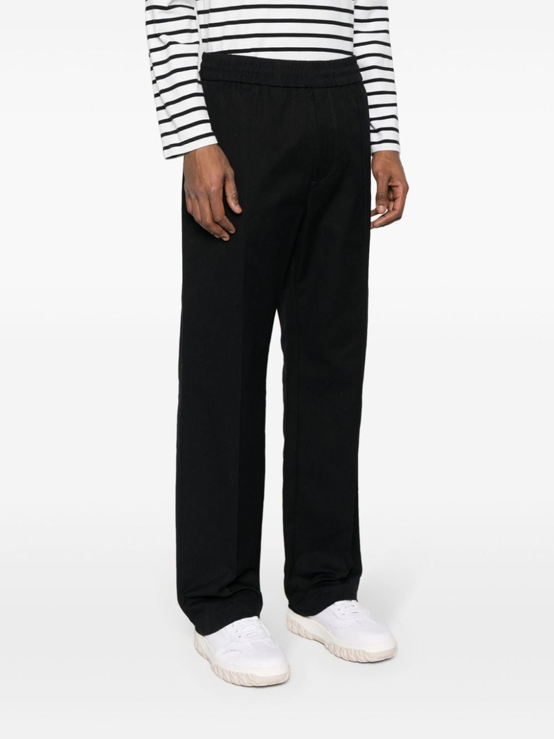 raised-seam straight-leg trousers 3