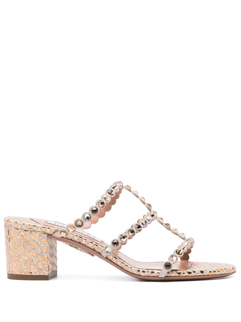55mm crystal-embellished sandals 1