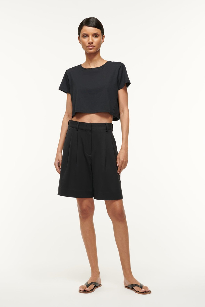 STAUD DEAN T-SHIRT BLACK 3