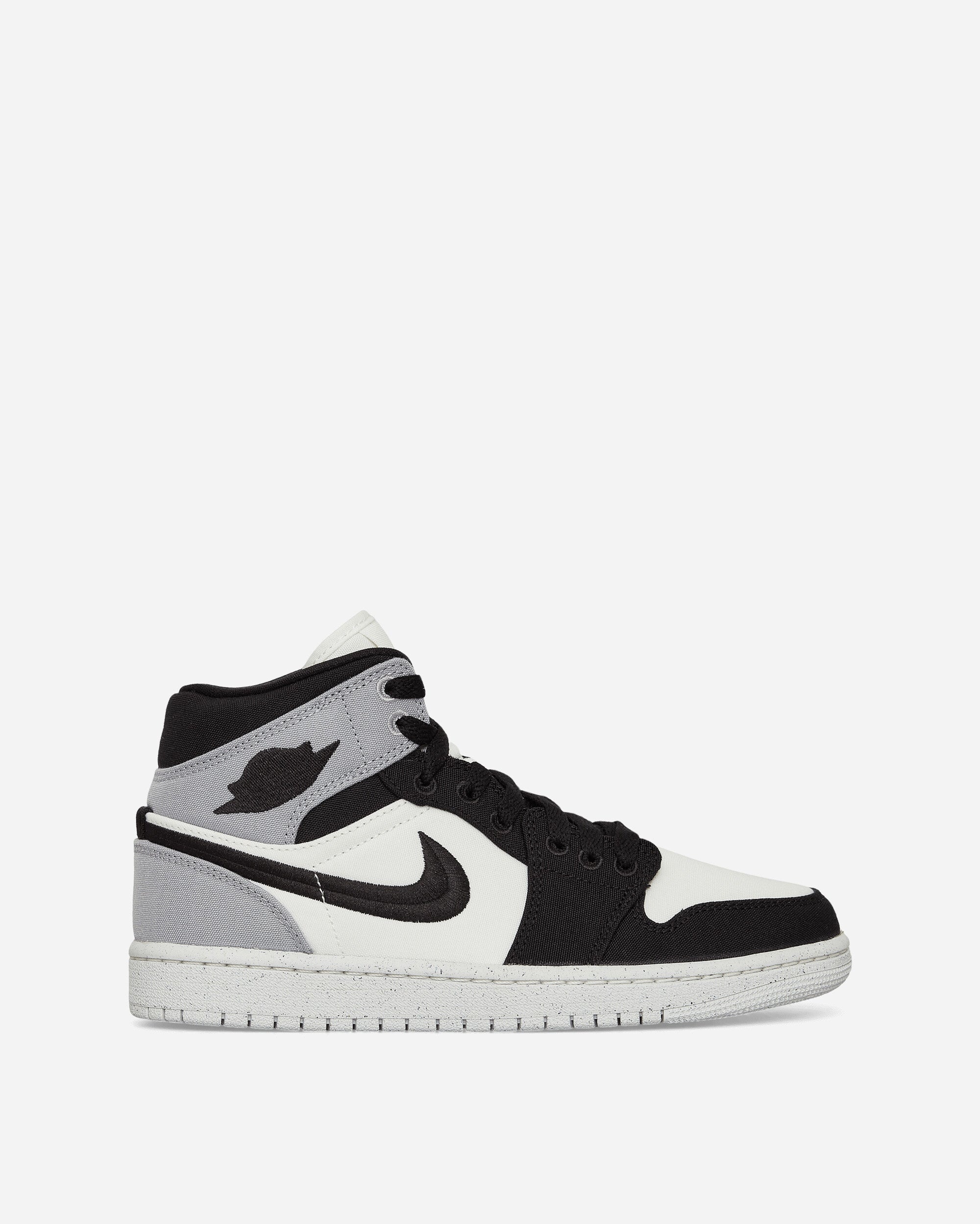 WMNS Air Jordan 1 Mid SE Sneakers Light Steel Grey - 1