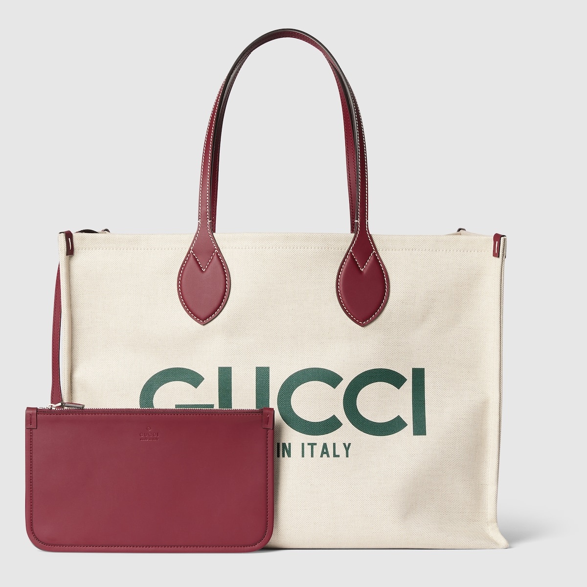 Large tote bag with Gucci print - 5