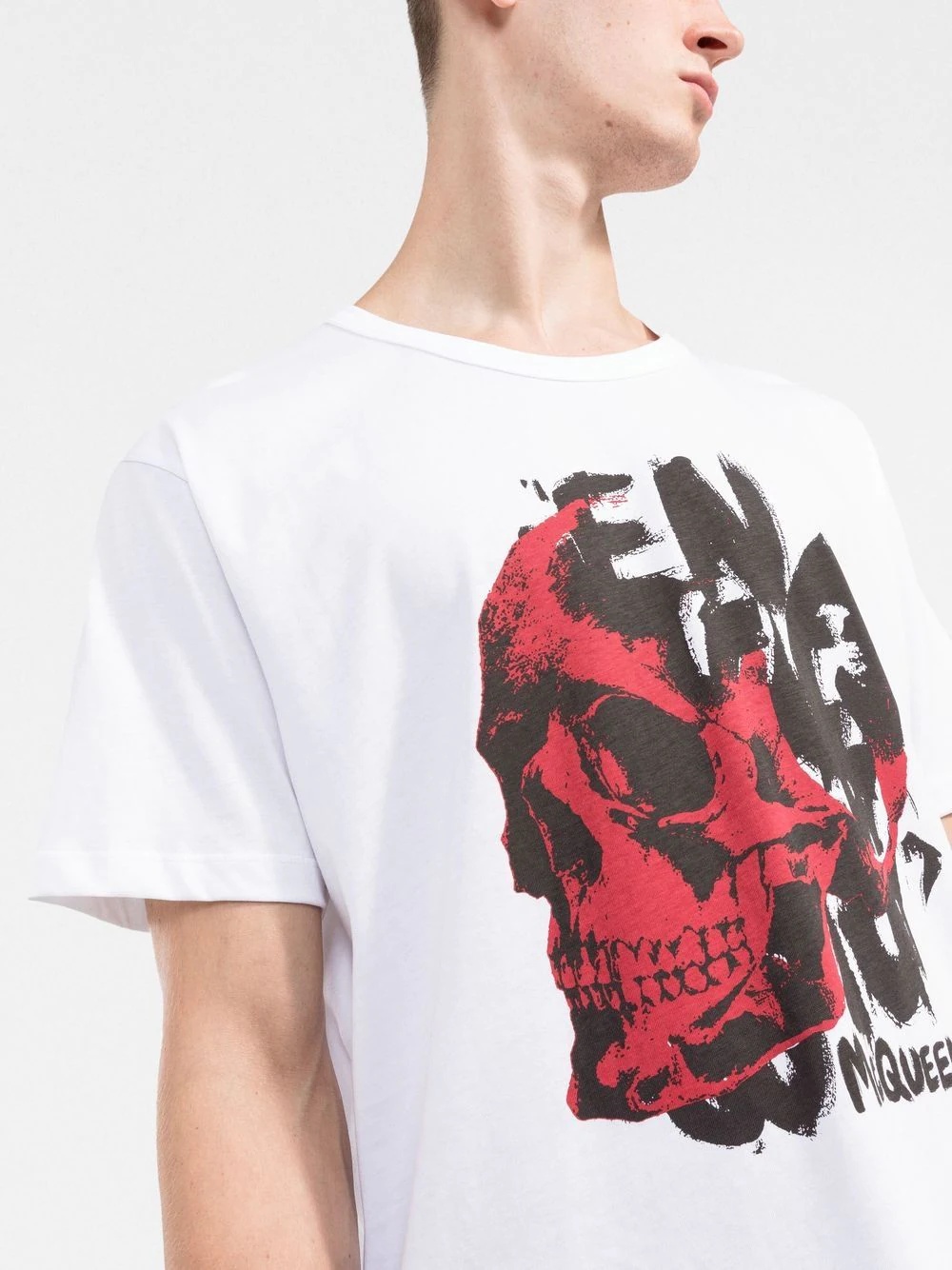 skull graphic print T-shirt - 5