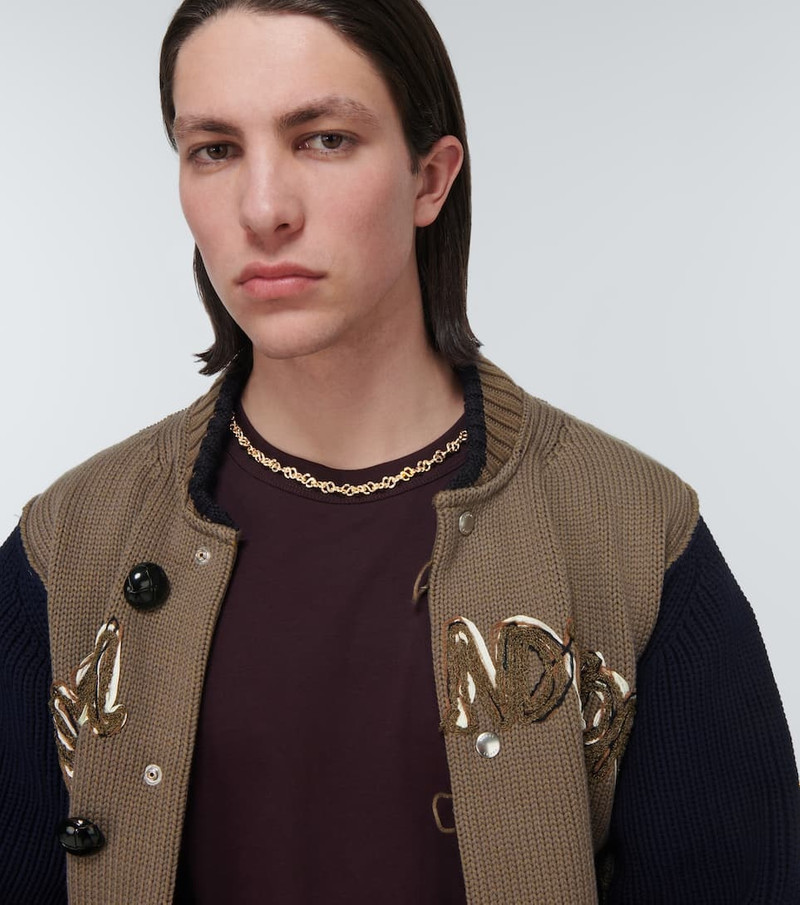 sacai Chain gold–plated choker outlook