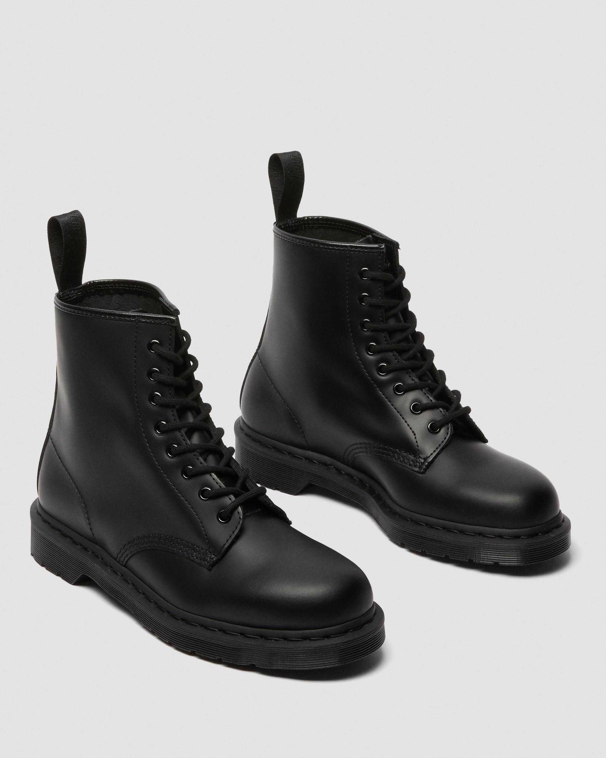 1460 Mono Smooth Leather Lace Up Boots - 9