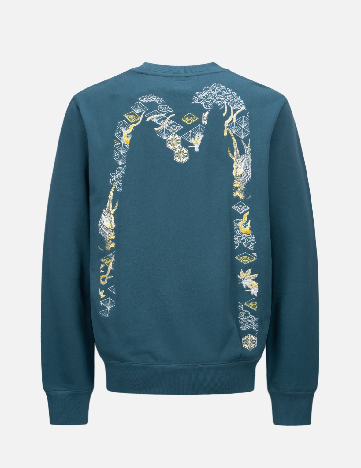 DRAGON-PATTERN DAICOCK EMBROIDERED SWEATSHIRT - 2
