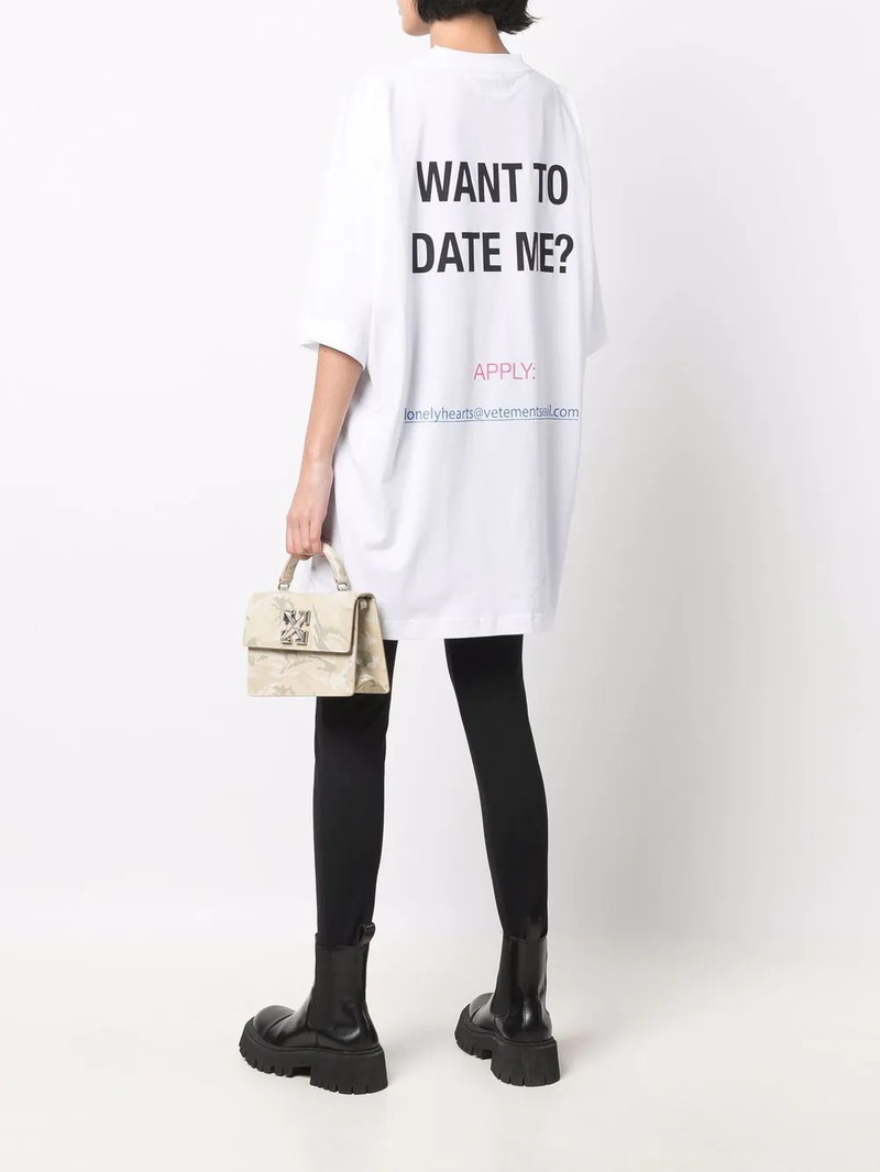 'Want To Date Me?' T-shirt 3