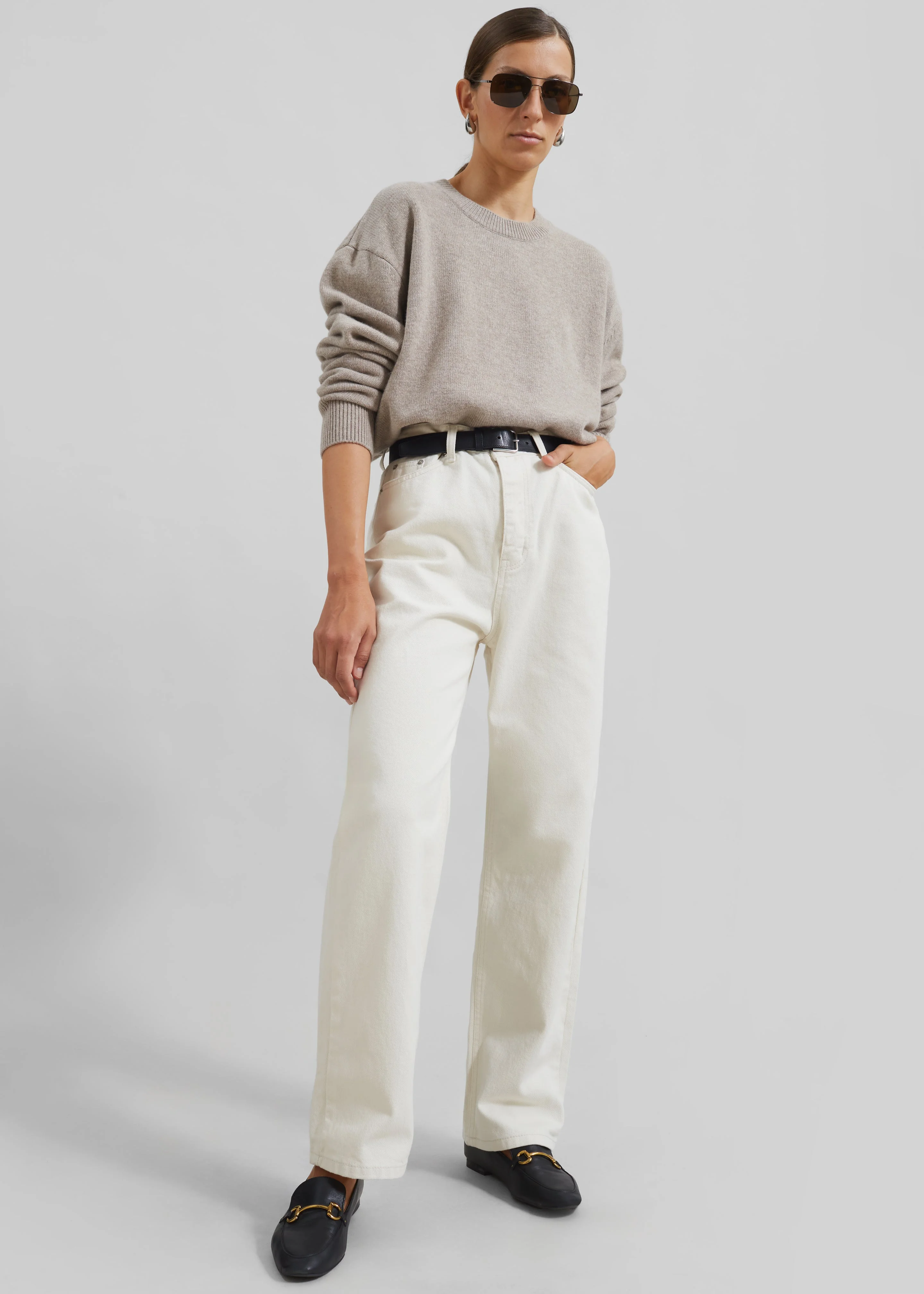 Bexley Jeans - Cream - 1