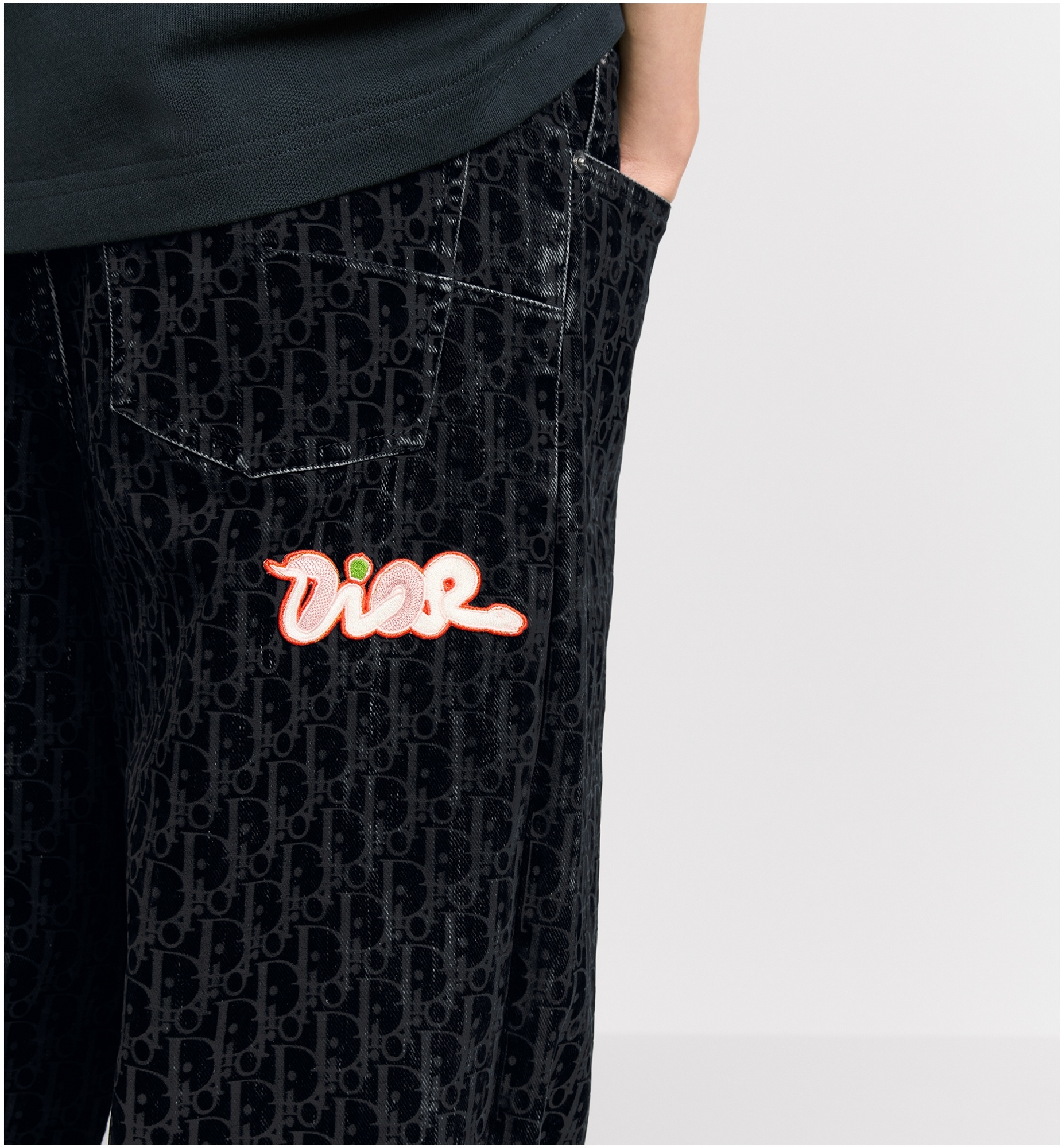 Dior DIOR AND KAWS Dior Oblique Heritage Jeans | REVERSIBLE