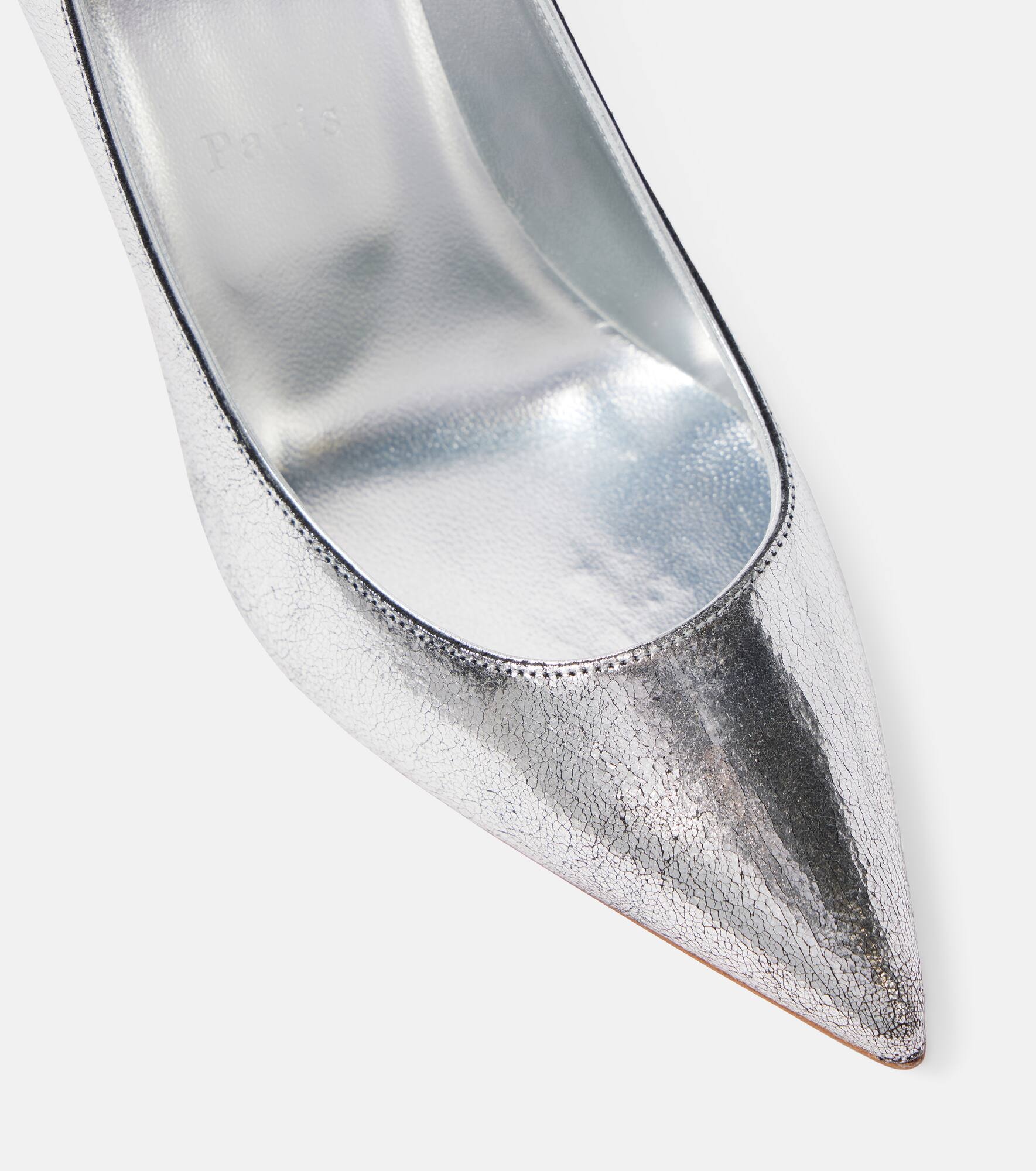 Kate 85 metallic leather pumps - 5