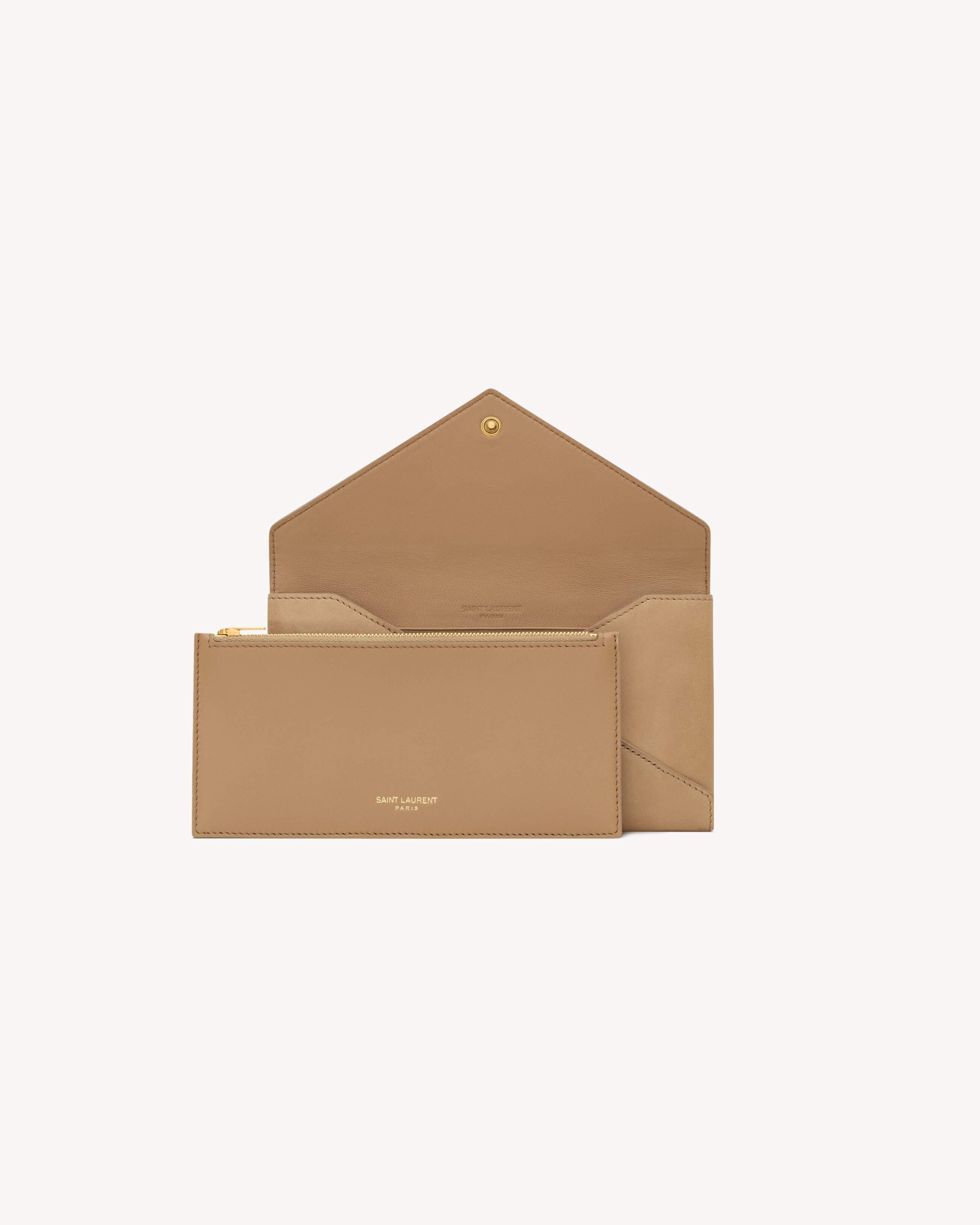 LETTER LARGE WALLET IN LEATHER - 5