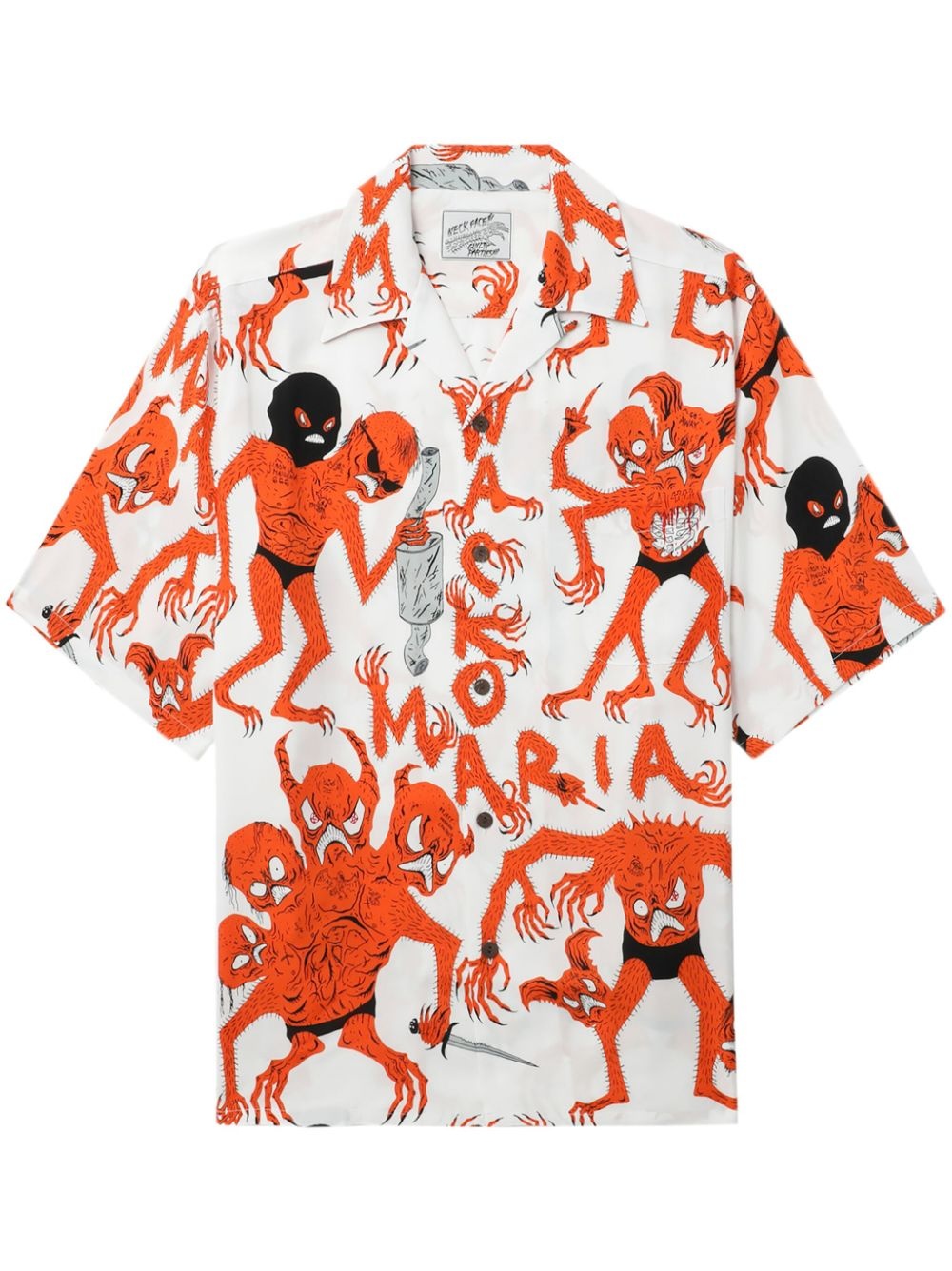 x Neckface Type 4 graphic-print shirt - 1