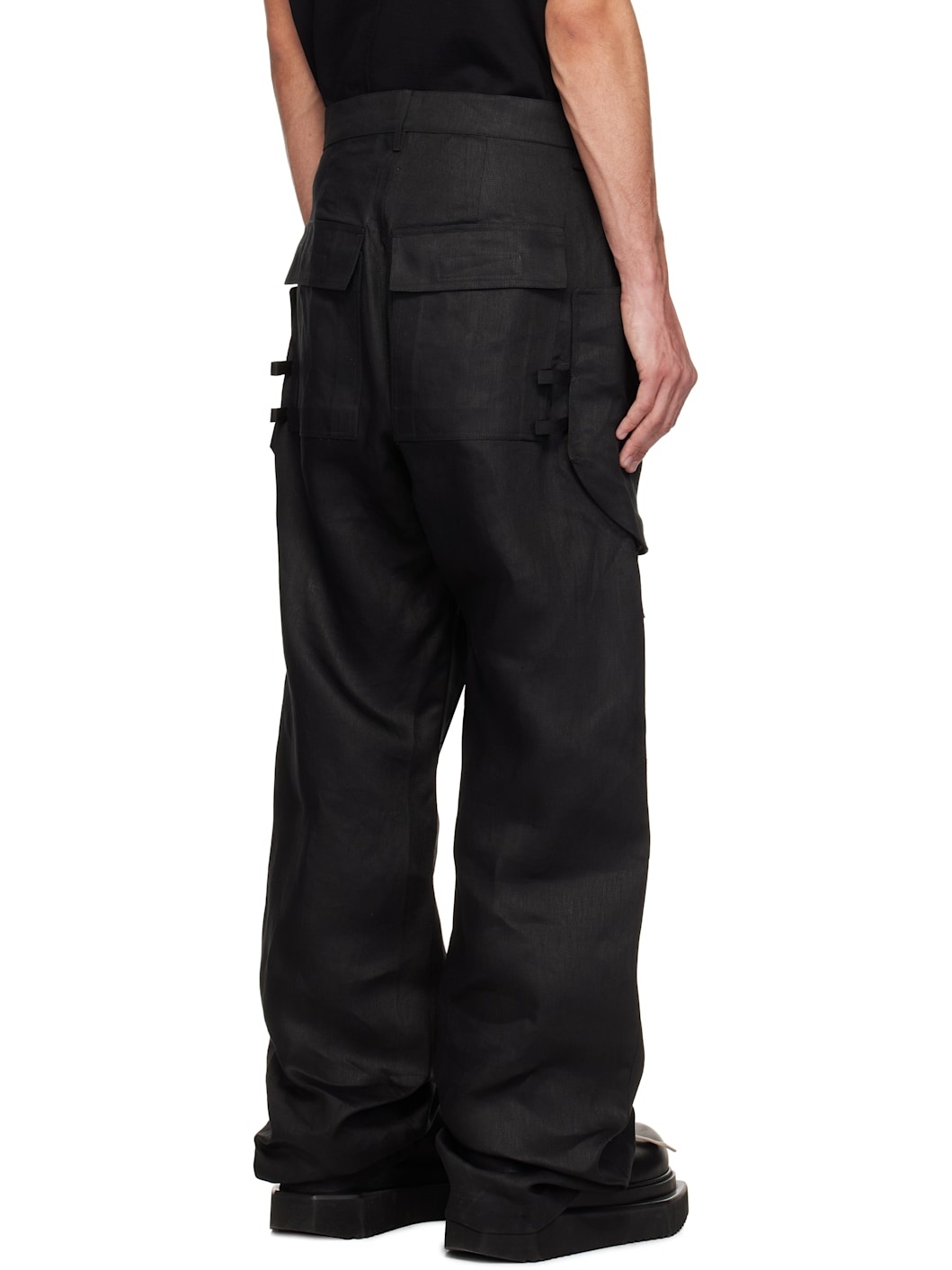 Black Hollywood Stefan Cargo Pants - 3