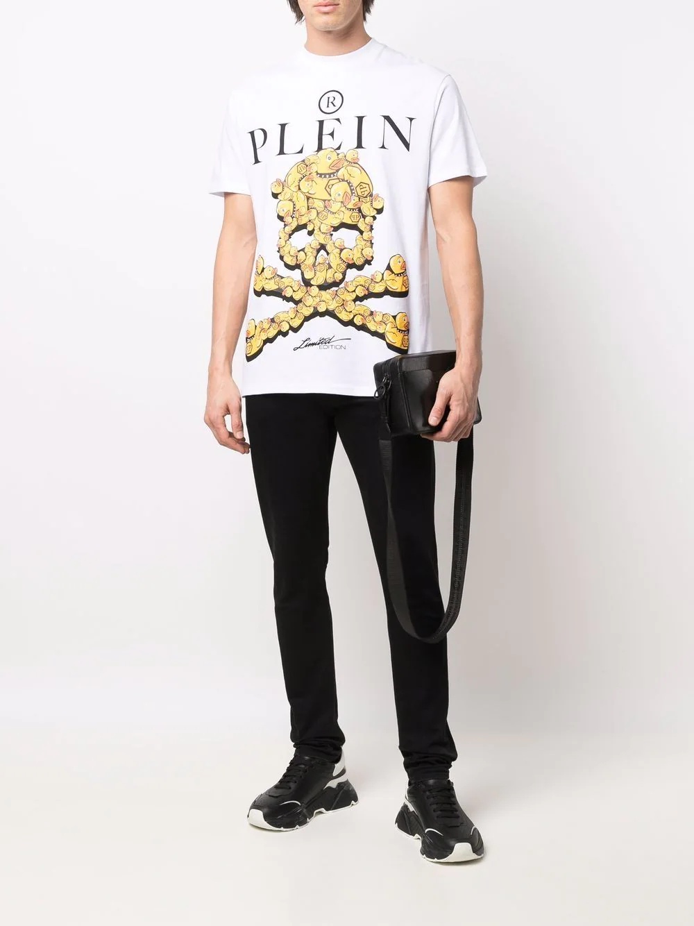 skull-print T-shirt - 2