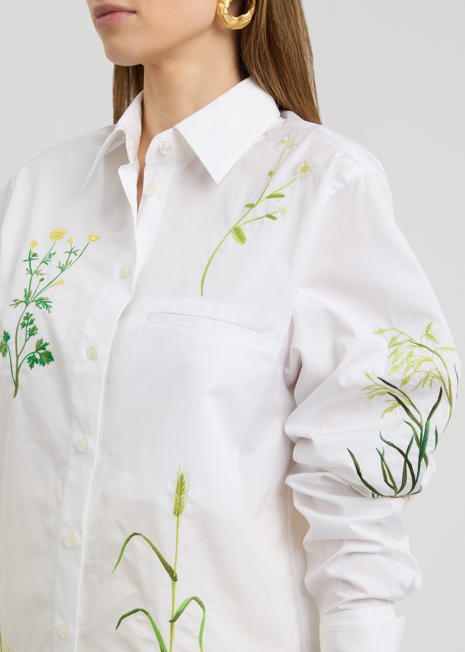 【Stella McCartney】コットンシャツドレス STELLA MCCARTNEY KIDS Summer Doodles Print Shirt Dress