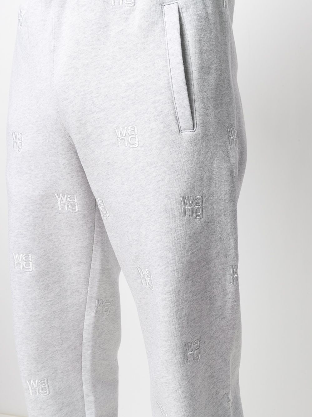 all-over logo track pants - 6