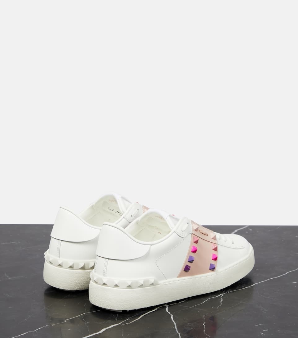 Rockstud Untitled leather sneakers - 3