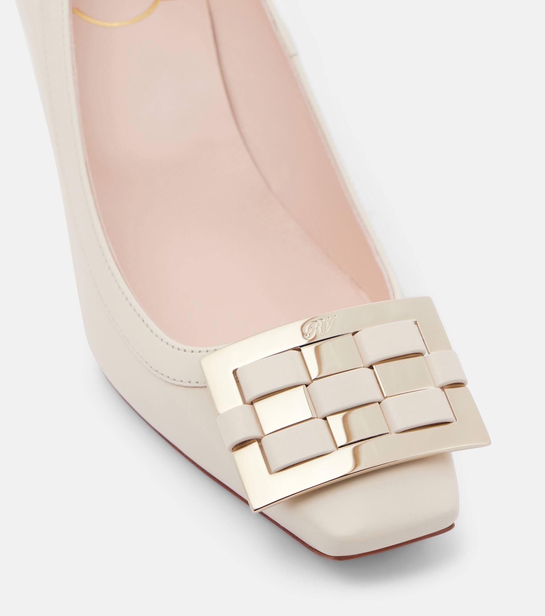 Trompette 70 leather pumps - 5