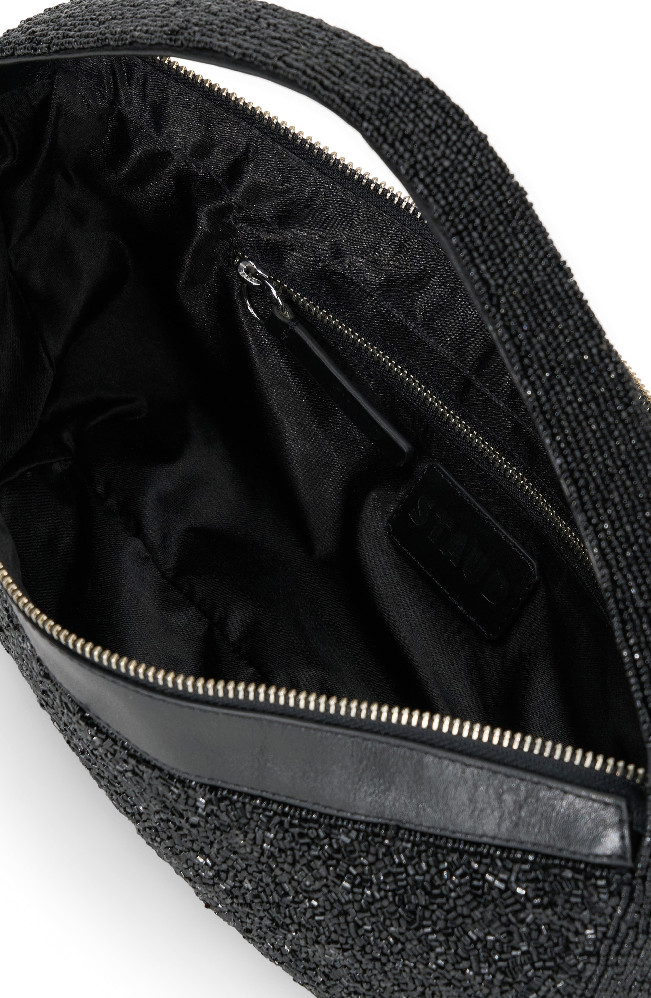 STAUD Demy Convertible Leather Shoulder Bag in Black at Nordstrom - 4
