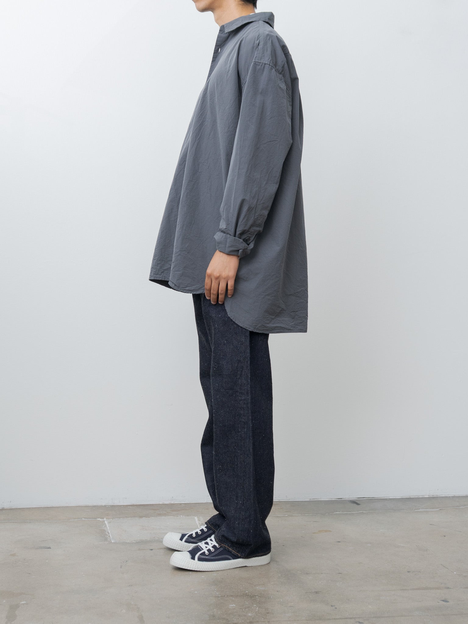 Hamnet Shirt PAPER COT - Blu Skull - 4