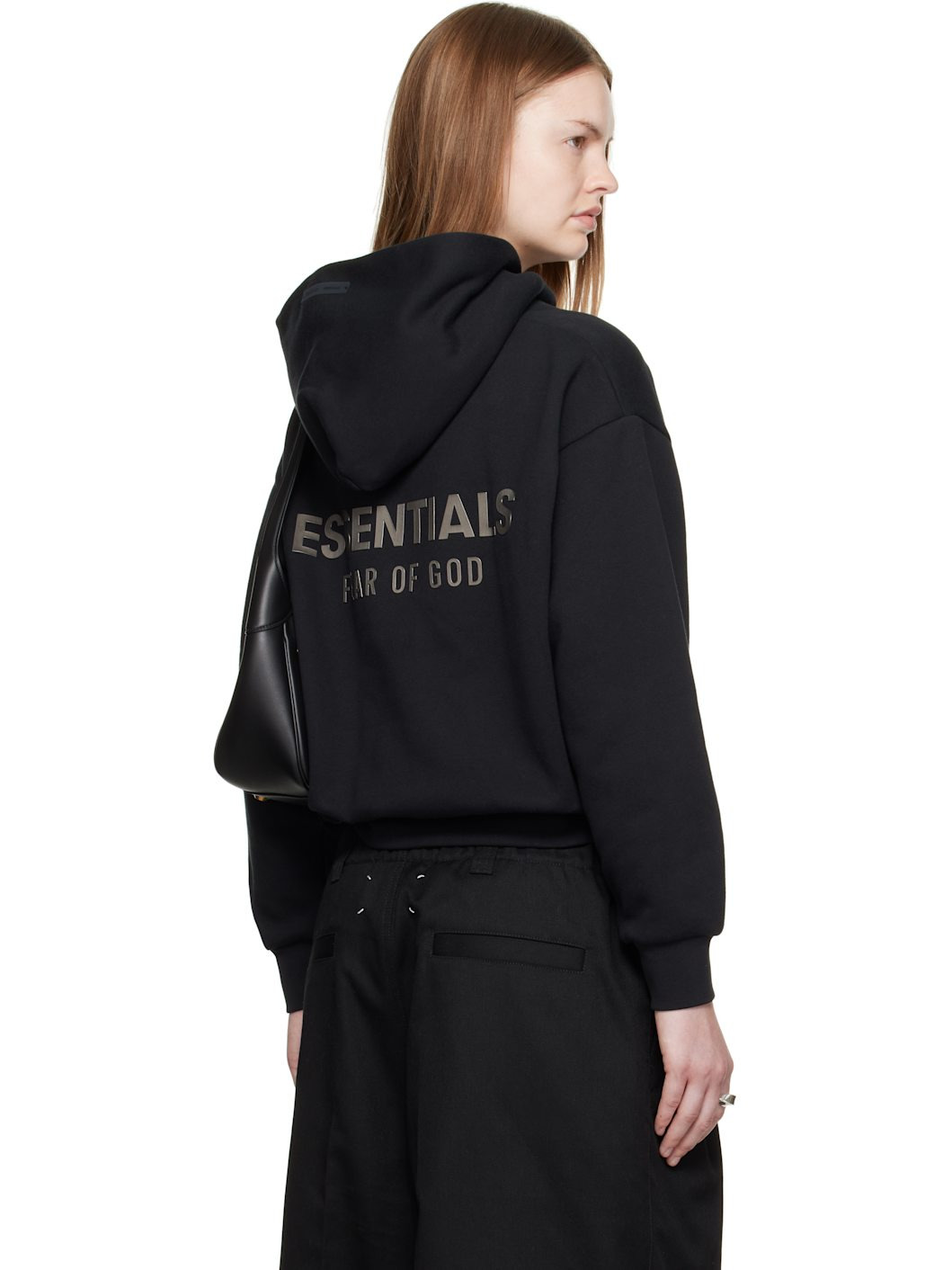 Black Classic Fit Hoodie - 3