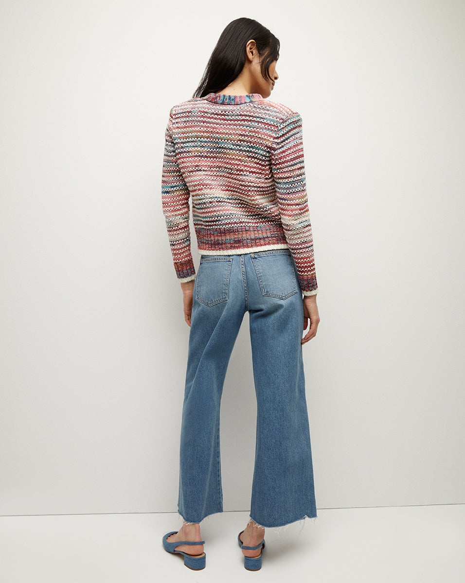 ANSONIA STRIPED CARDIGAN - 6