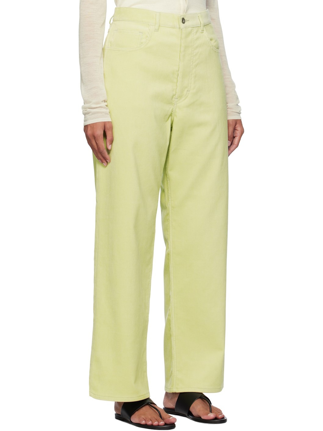 Green Finx Corduroy Trousers - 2