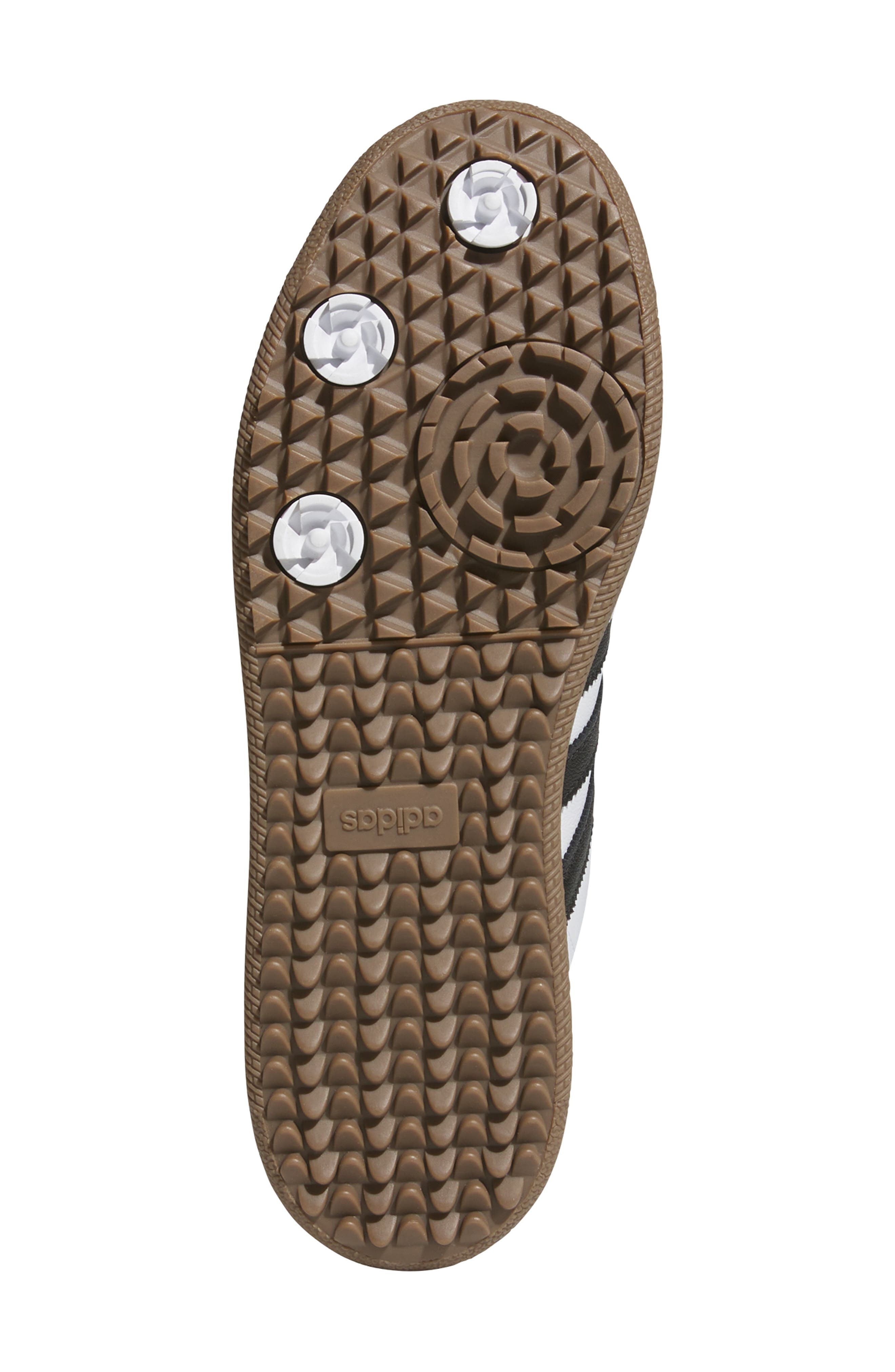 adidas Samba Lux Spikeless Golf Shoe in Ftwwht/cbl at Nordstrom - 5