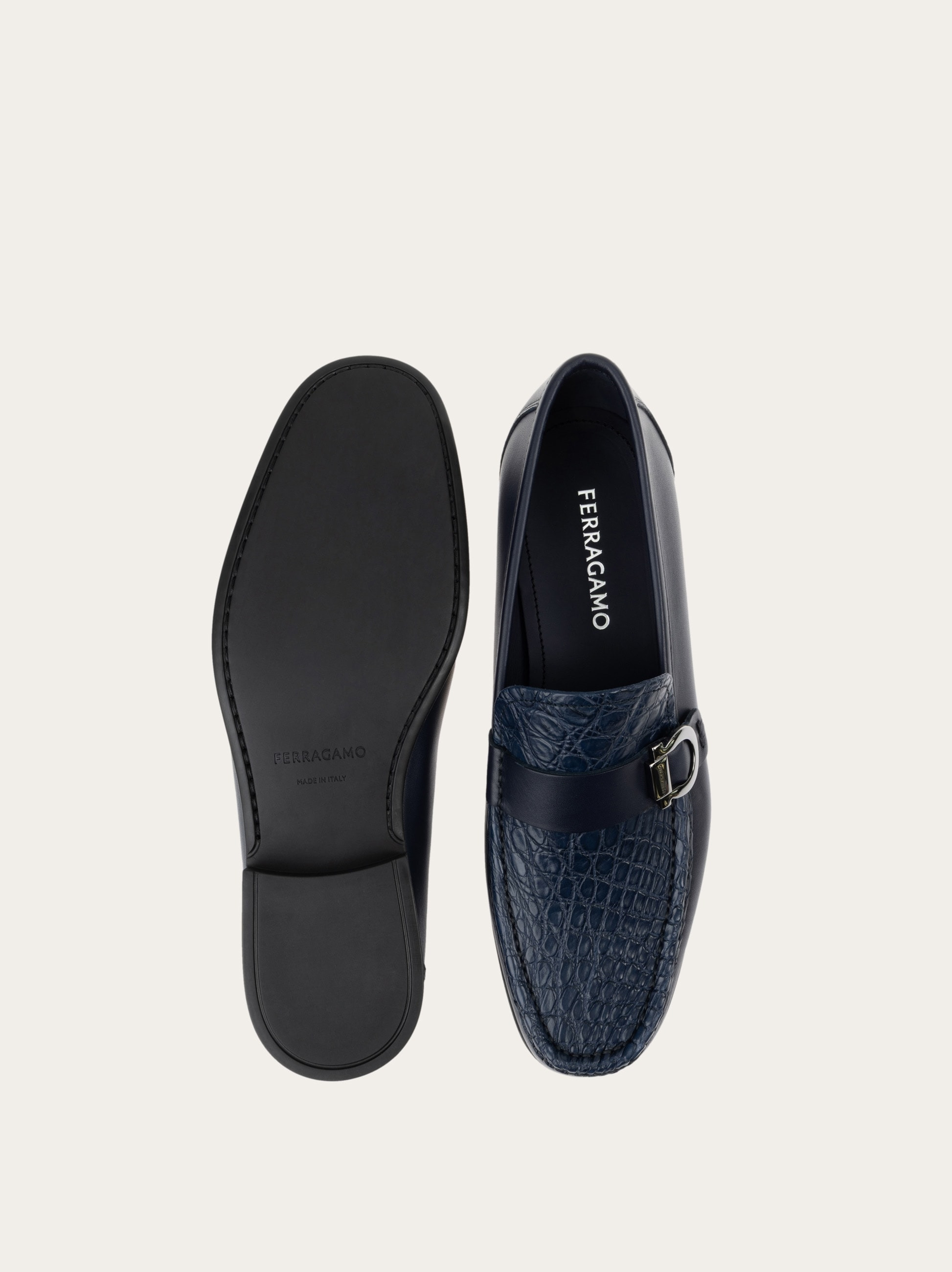 Loafer with Gancini ornament - 5
