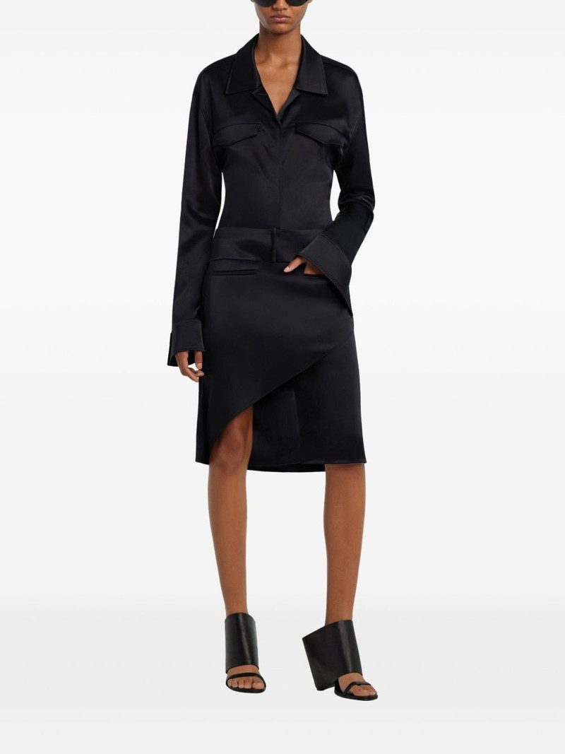 courrèges Infinity midi skirt outlook