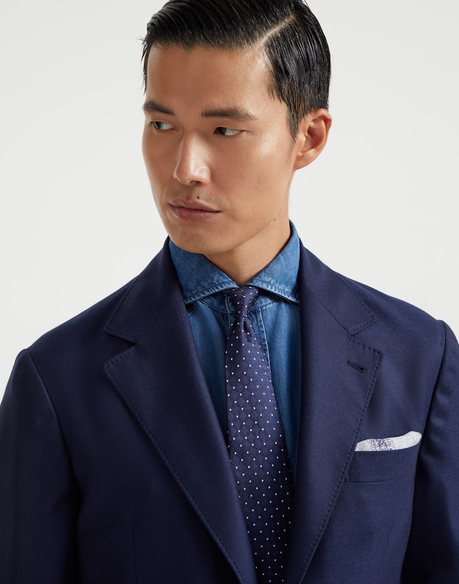 Silk jacquard tie - 3