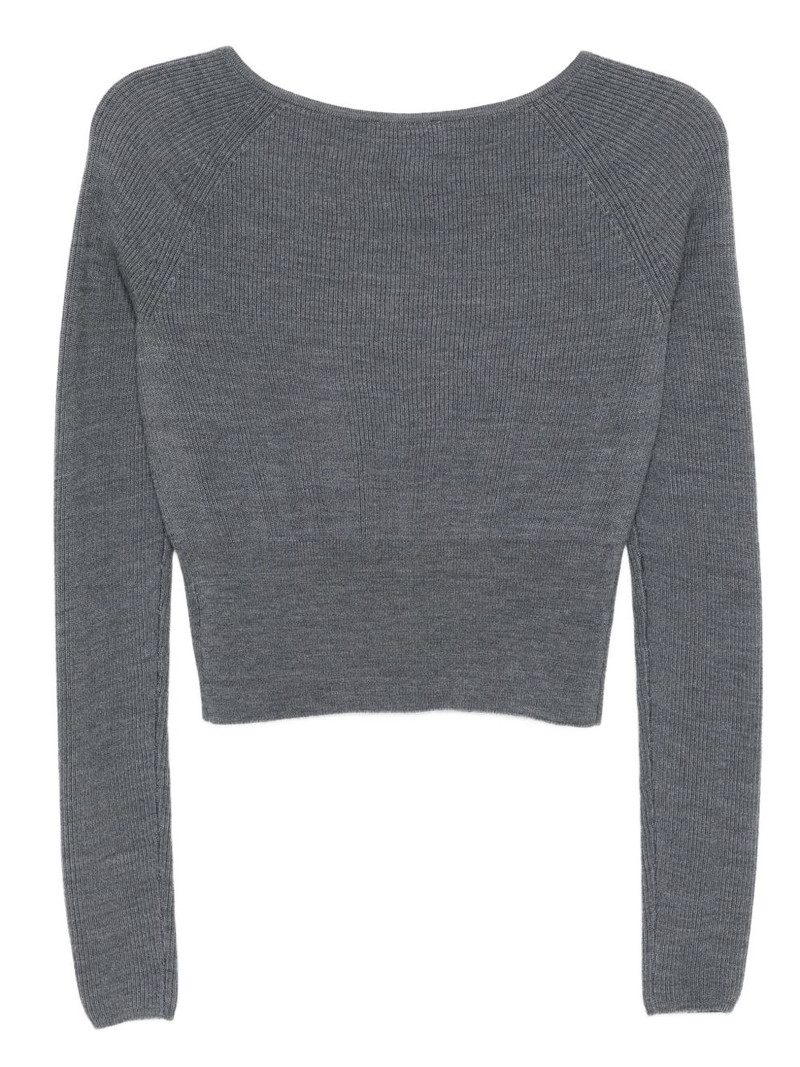 Reformation Merino cardigan outlook