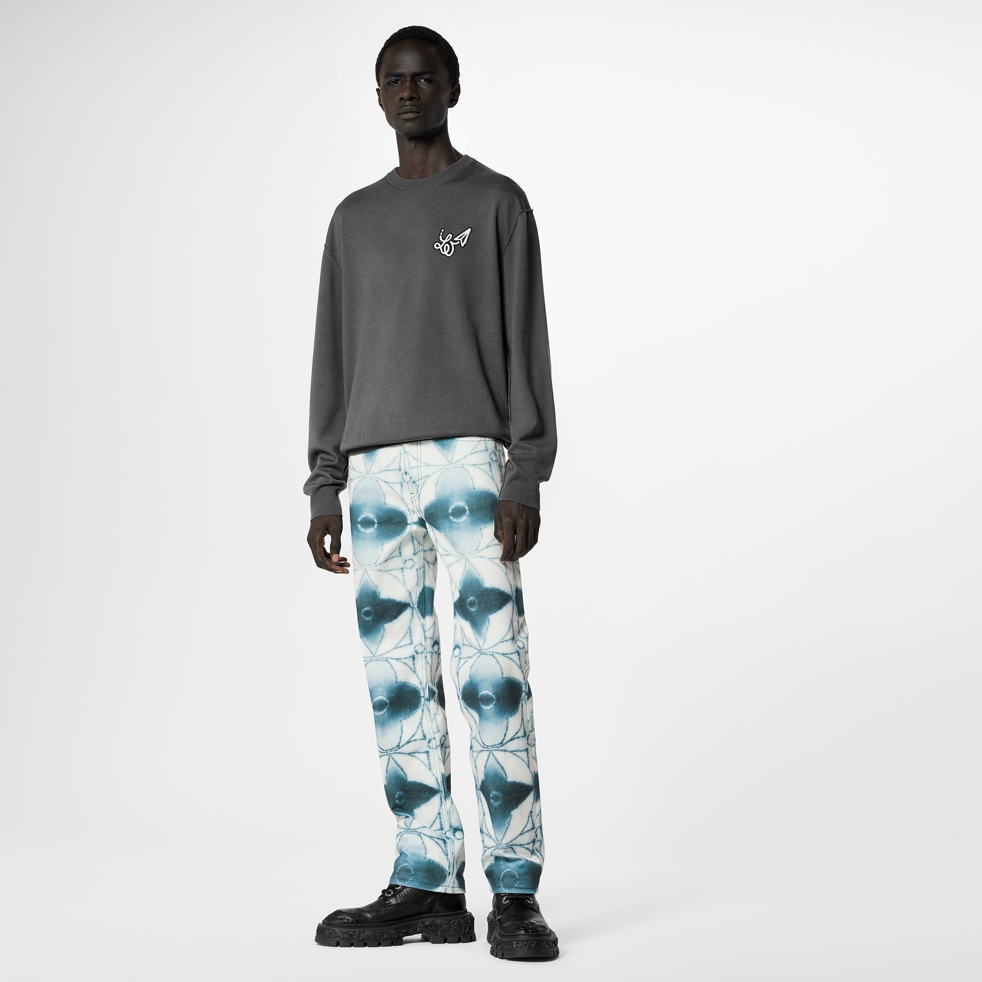 Embroidered Crewneck - 2