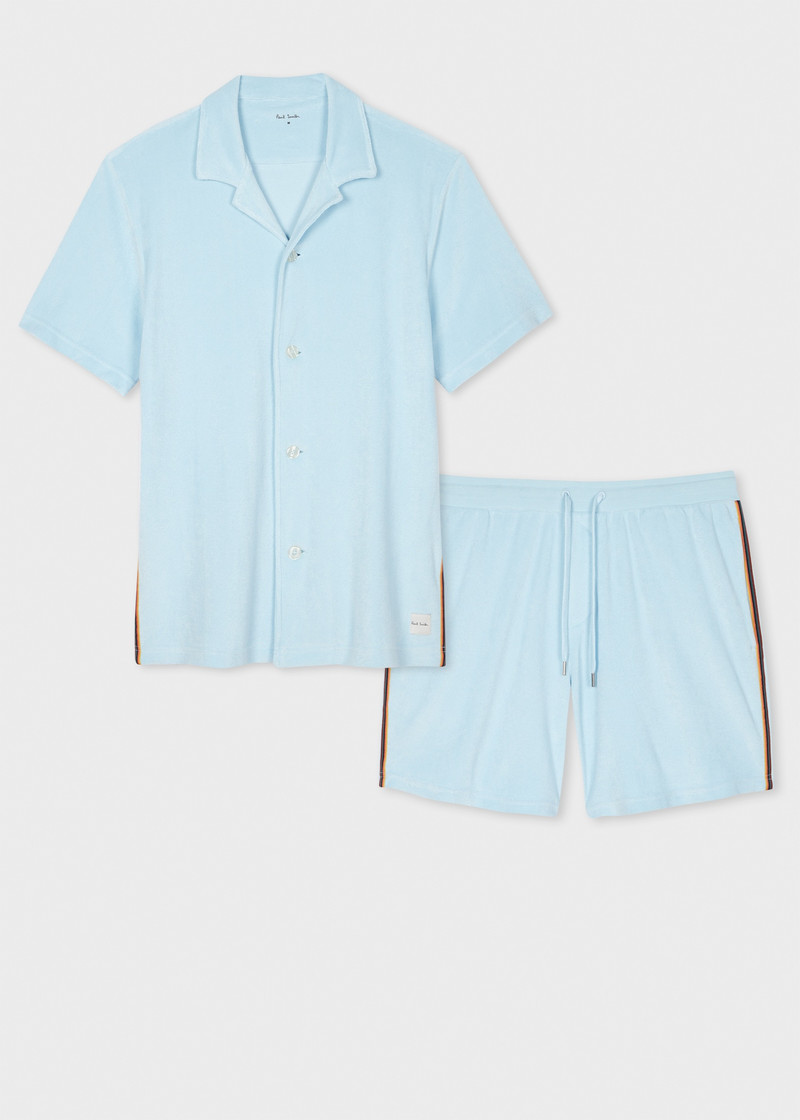 Light Blue Towelling Lounge 1