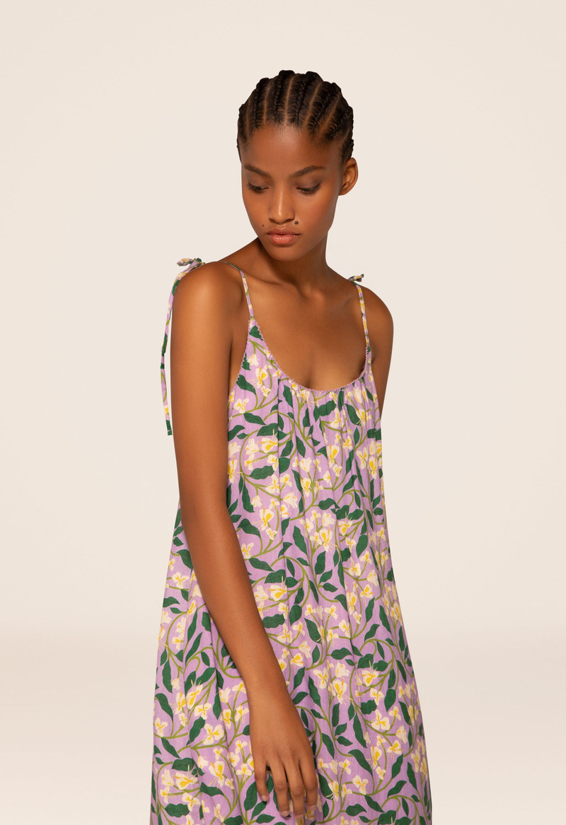 Bossa Dos Gardenias Lila Maxi Dress 5