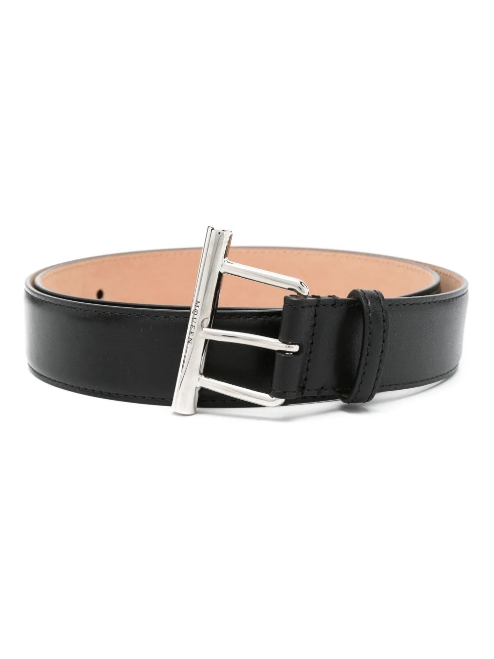 Cross Bar leather belt - 1