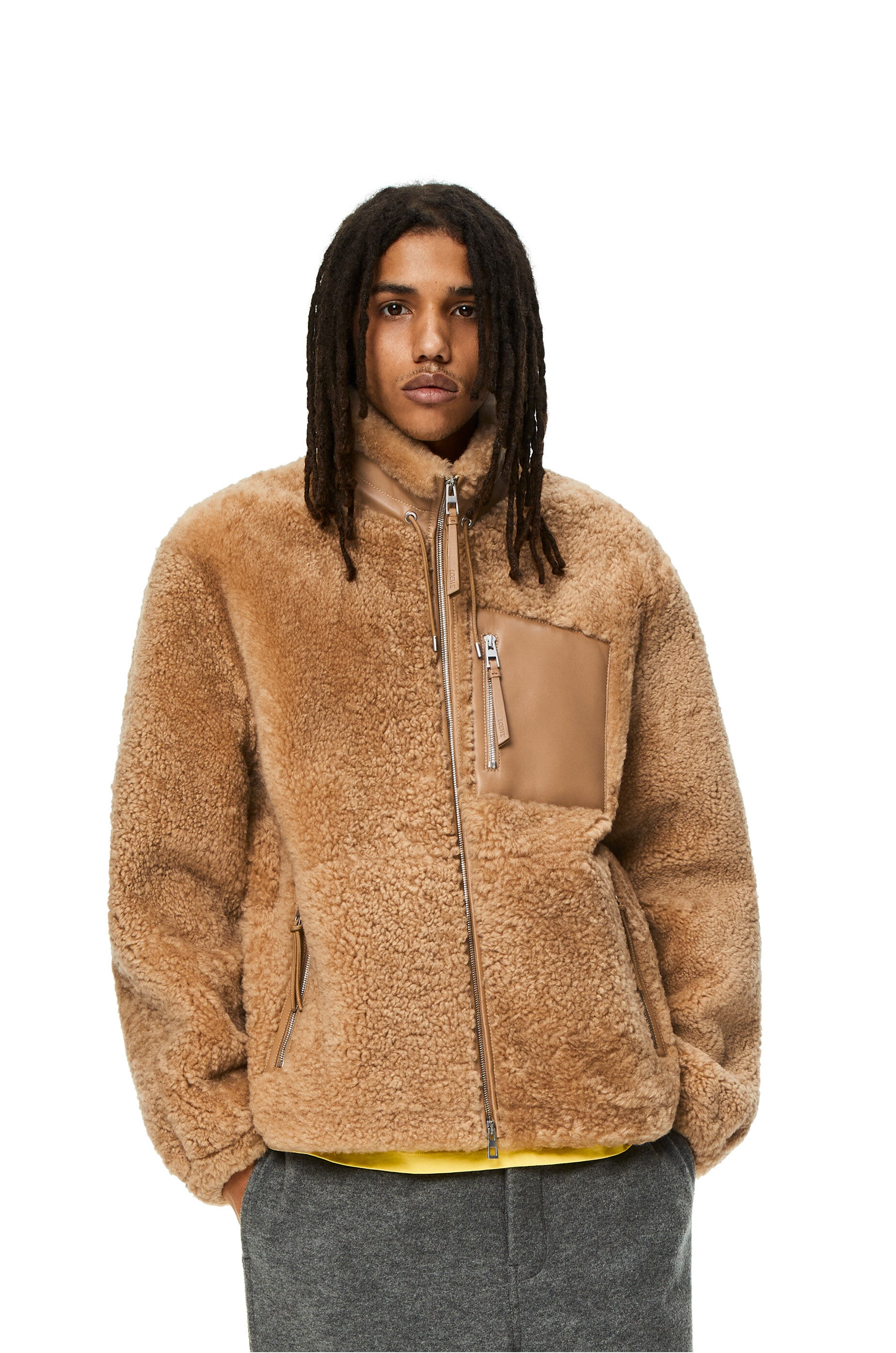 Jacket in shearling - 3