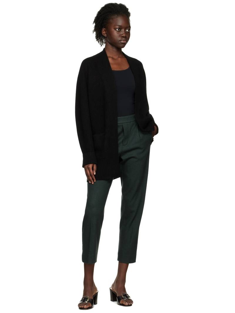 Vince Black Open Front Cardigan outlook