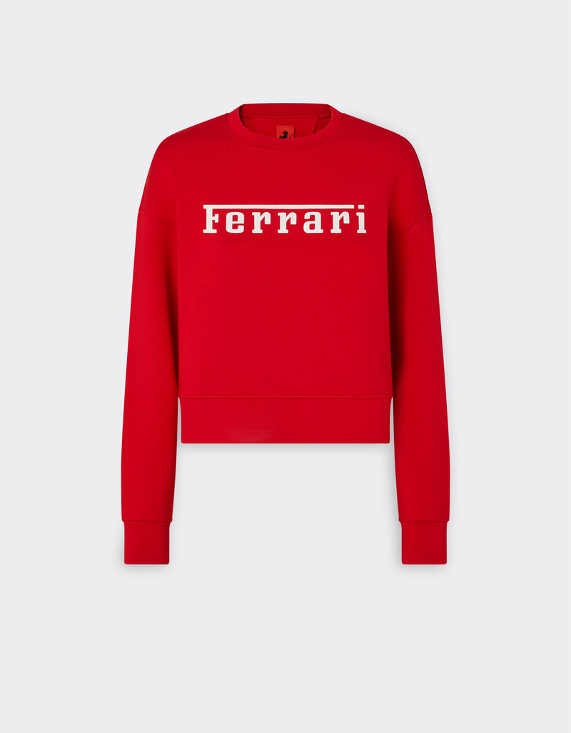 Scuba sweatshirt with Ferrari logo 1