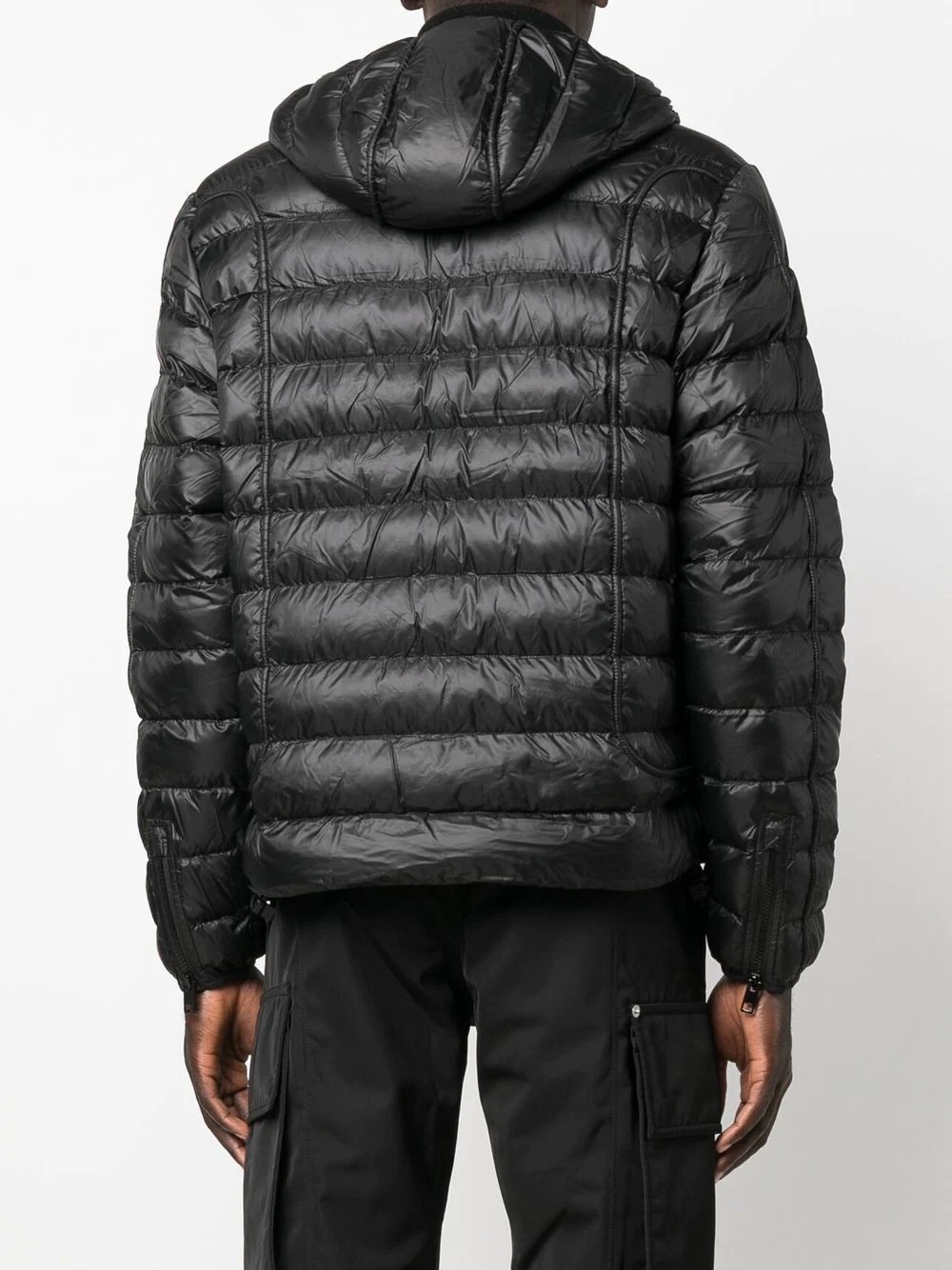 classic hood padded jacket - 4