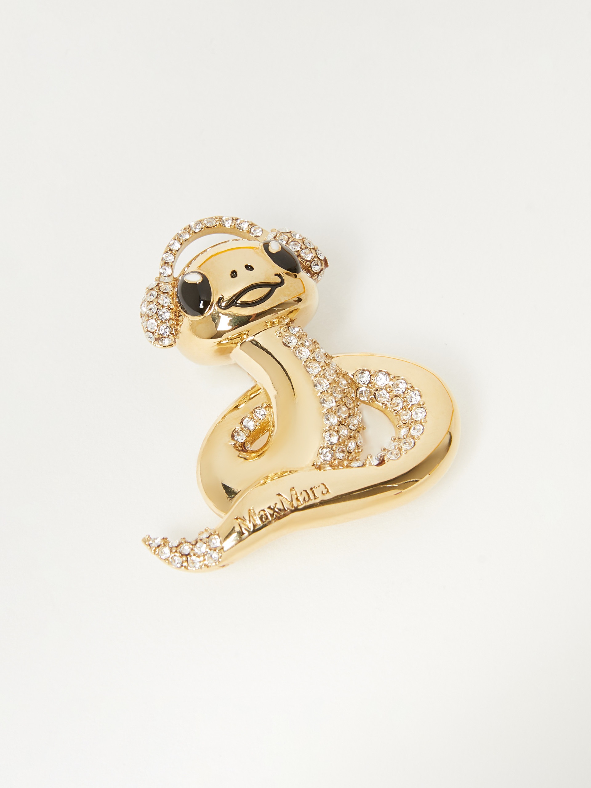 CNYPIN Metal and rhinestone brooch set - 2