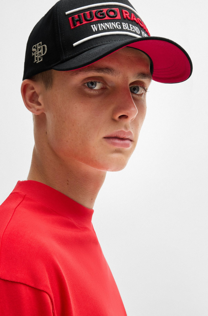 COTTON-TWILL CAP WITH RACING LOGO 4
