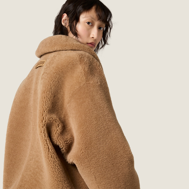 Shearling blouson jacket 5