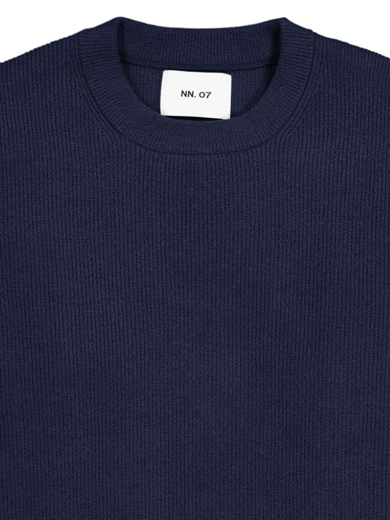 NN07 ribbed crew-neck sweater outlook