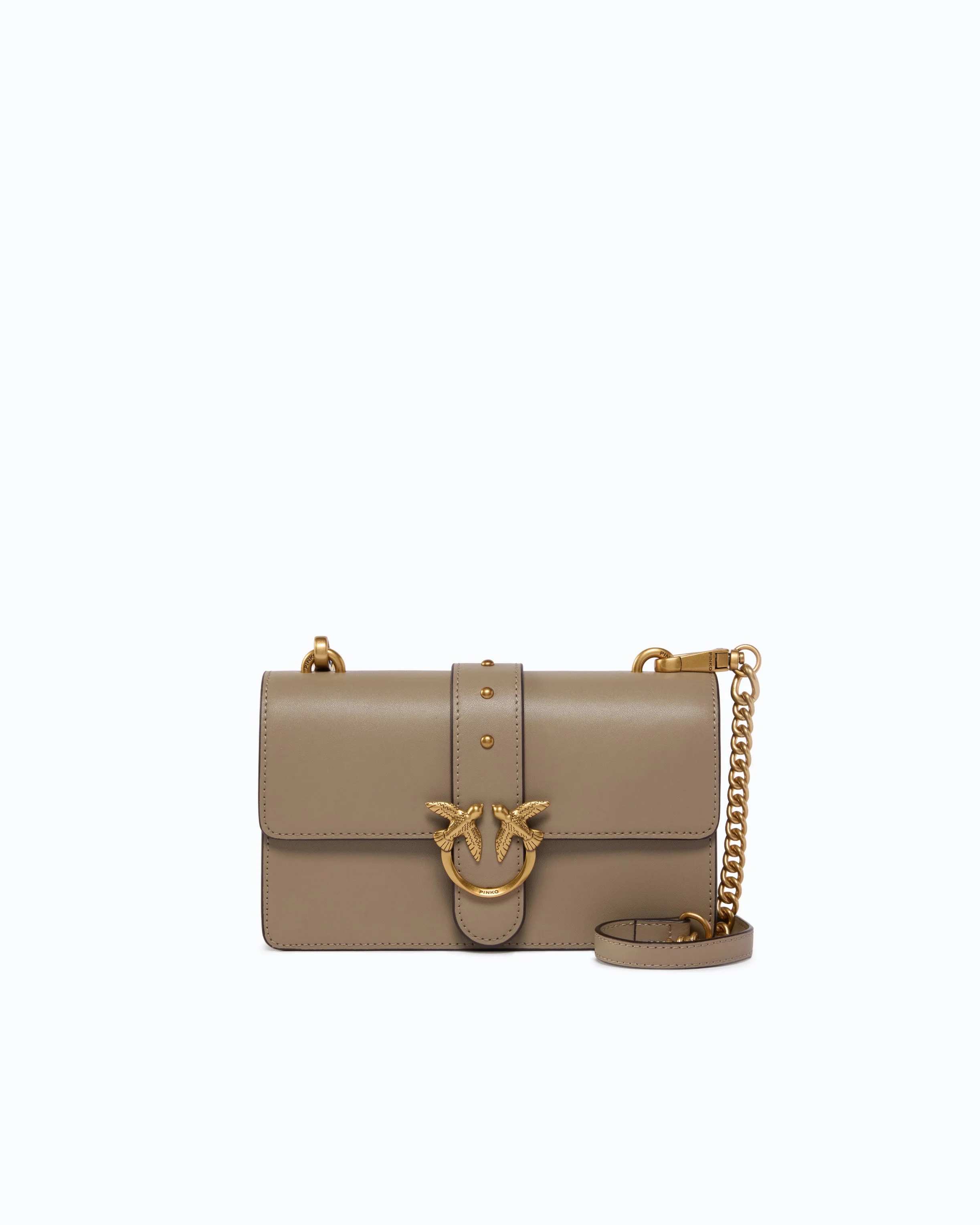 SMALL LOVE BAG ONE LEATHER SHOULDER BAG WITH NEW BUCKLE - 1