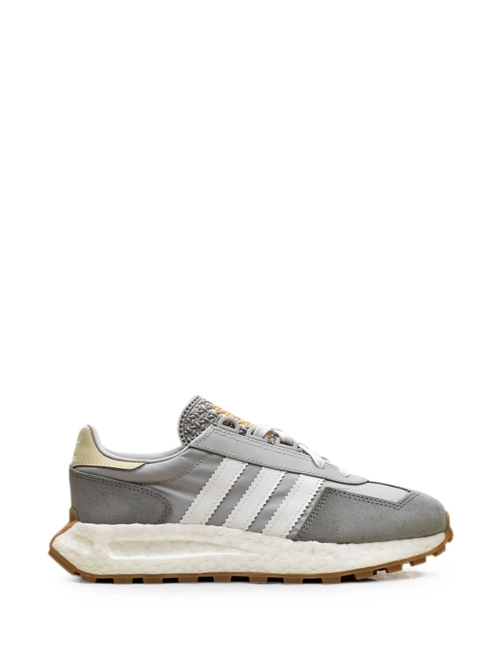 Retropy E5 suede-panel sneakers - 1